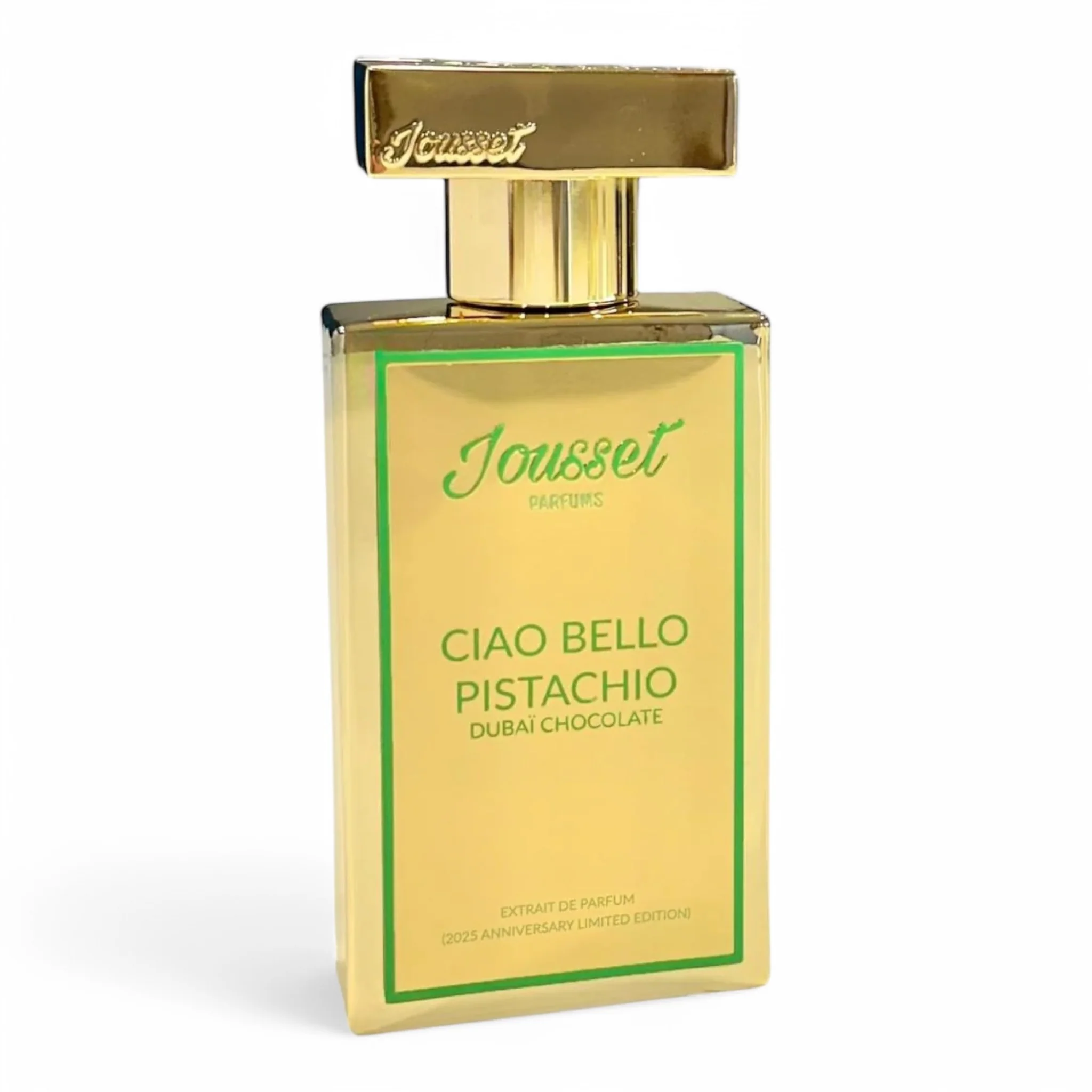 Jousset Parfums Ciao Bello Pistachio Dubaï Chocolate